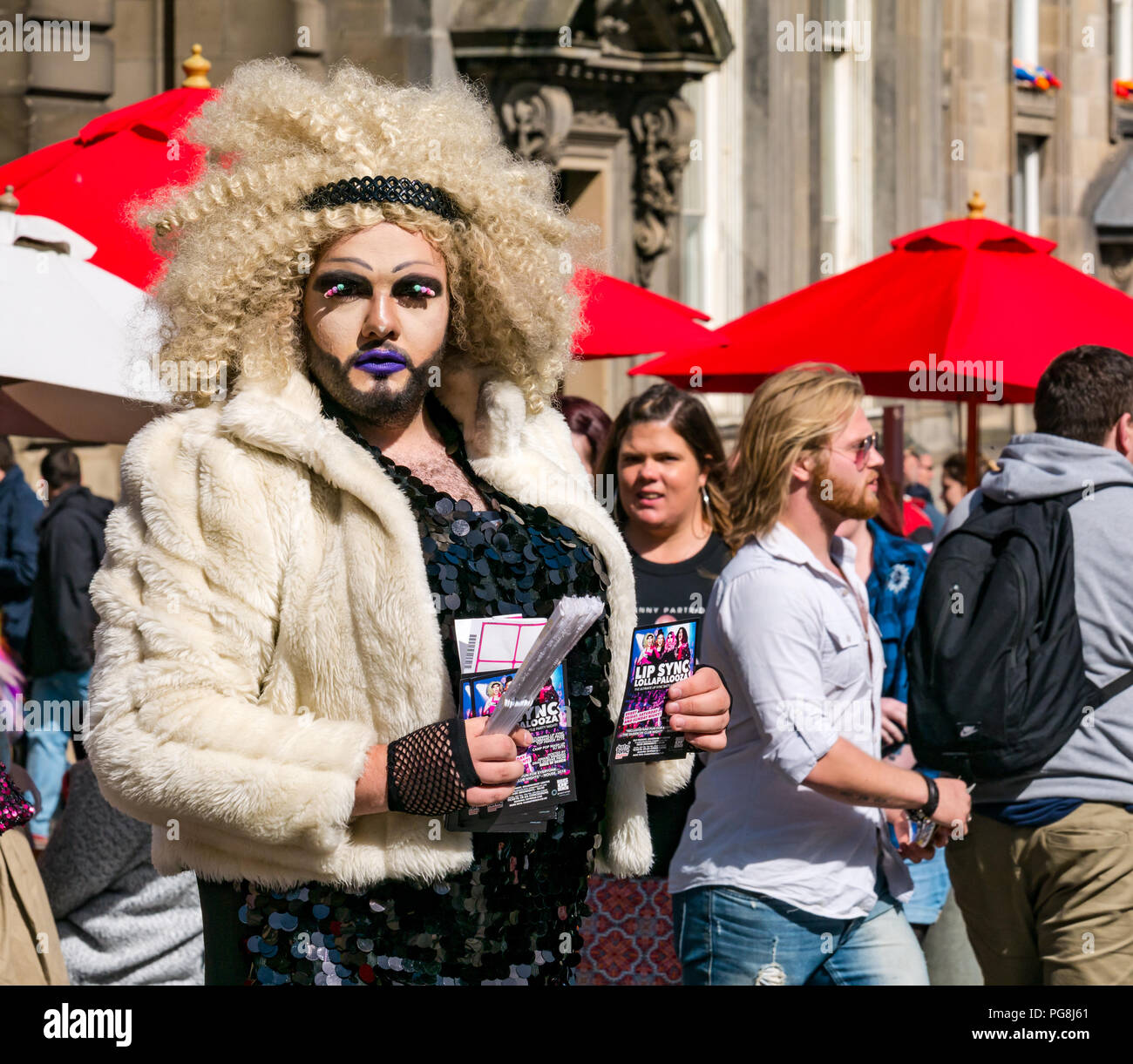 blonde wig edinburgh