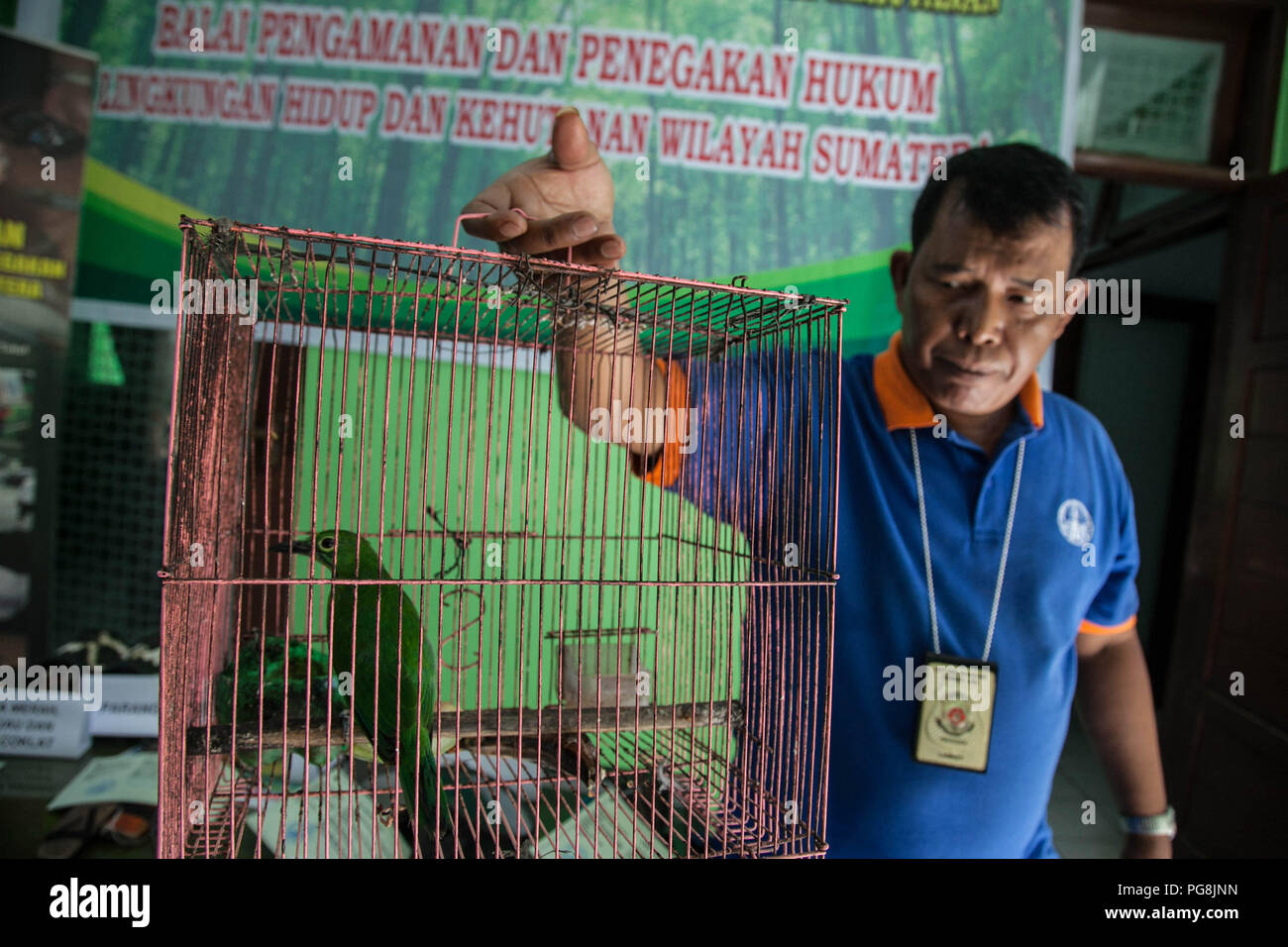 Medan North Sumatra Indonesia 25th Aug 2018 The Officers Of