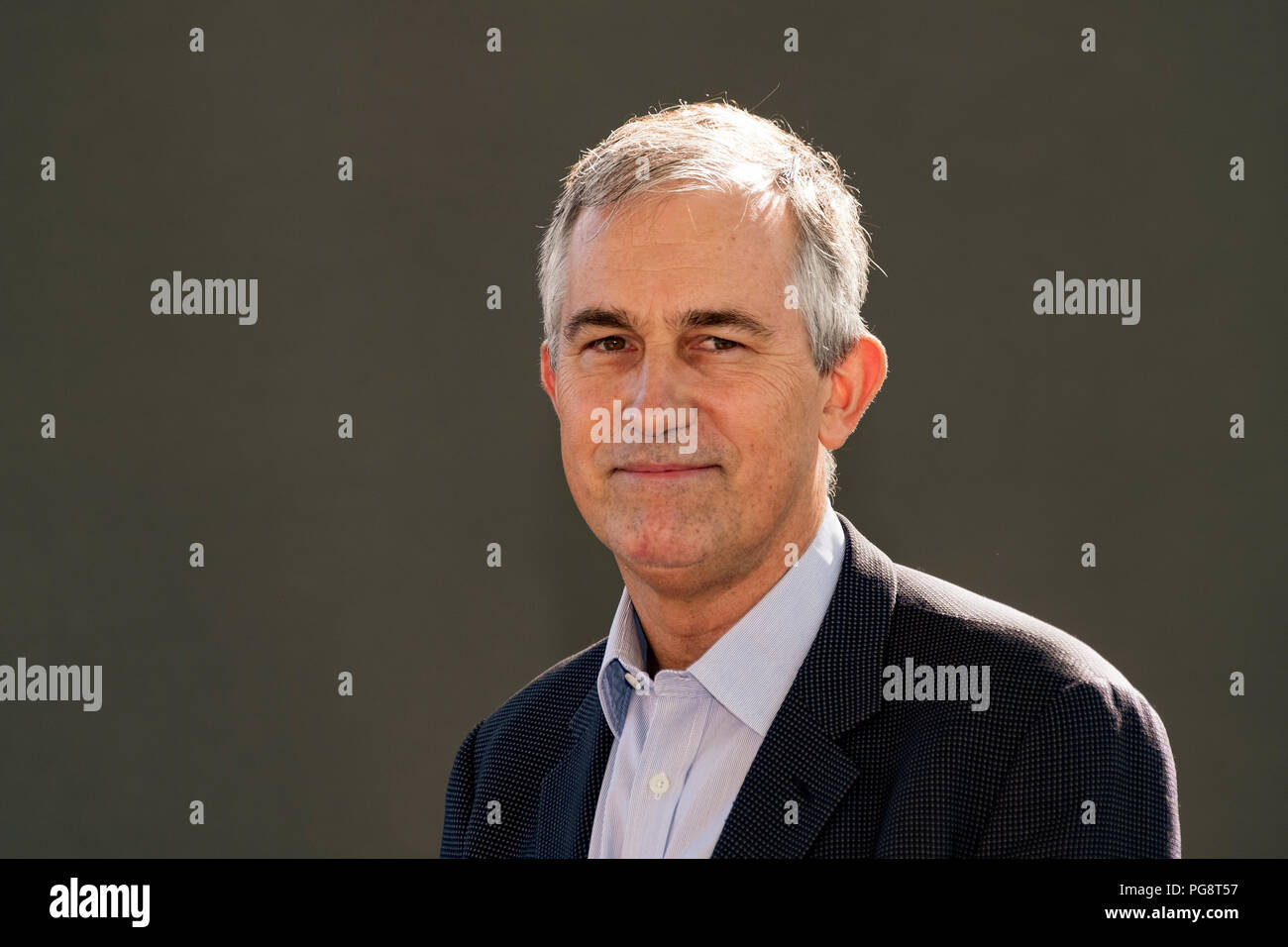 Edinburgh, Scotland, UK. 25 August, 2018. Pictured; Victor Mallet, Financial Times Asia News Editor has closely studied the iconic waterway and his latest research shows an environmental crisis of vast proportions. Credit: Iain Masterton/Alamy Live News Stock Photo