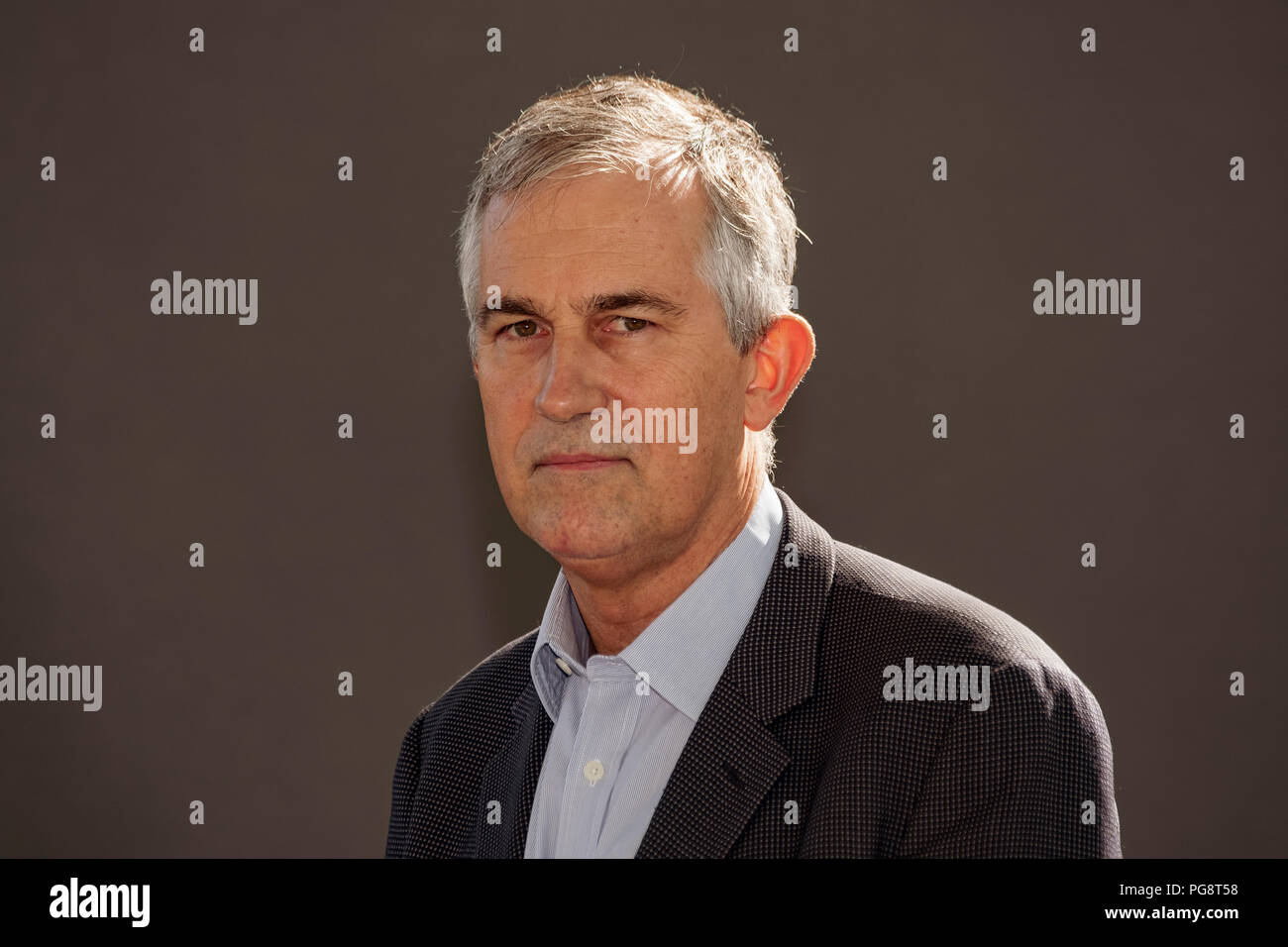 Edinburgh, Scotland, UK. 25 August, 2018. Pictured; Victor Mallet, Financial Times Asia News Editor has closely studied the iconic waterway and his latest research shows an environmental crisis of vast proportions. Credit: Iain Masterton/Alamy Live News Stock Photo