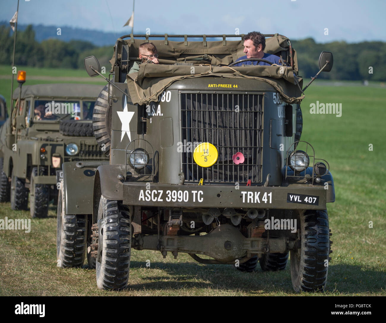 Military classic vehicle hi res stock photography and images