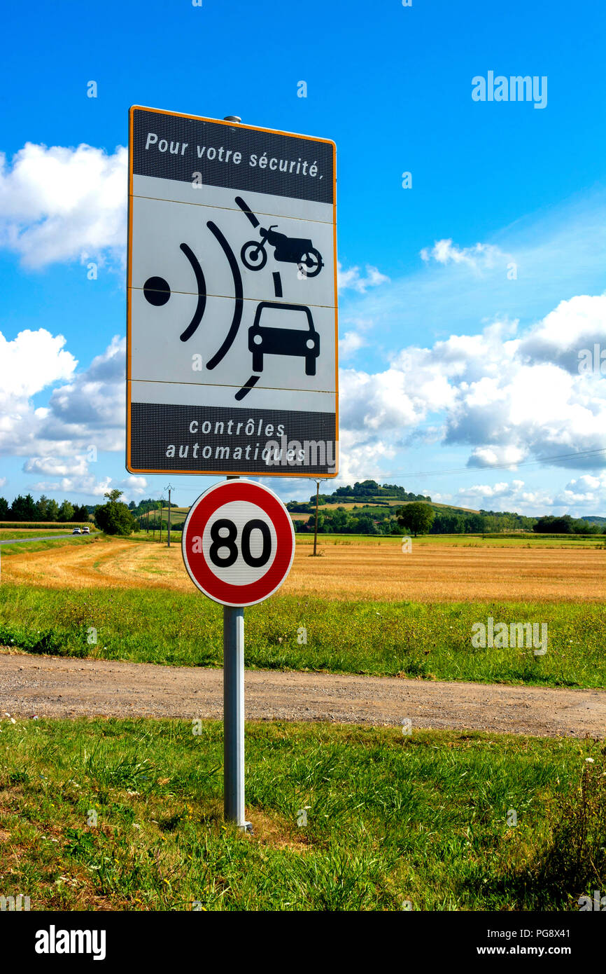 Speed Limit 80 High Resolution Stock Photography and Images - Alamy
