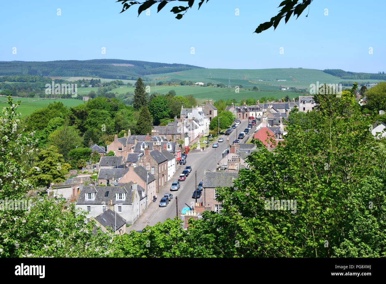 Auchenblae, Aberdeenshire, Scotland Stock Photo Alamy