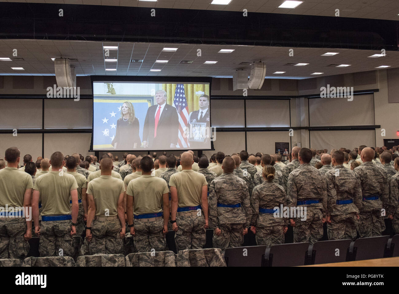 lackland air force base reception center
