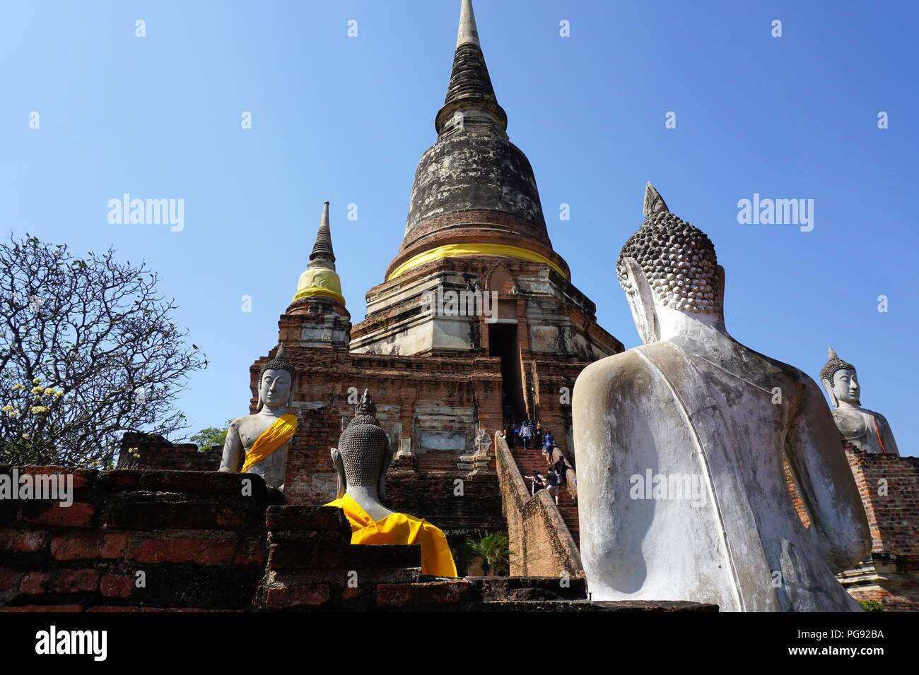 Ayutthaya ruins images hi-res stock photography and images - Alamy