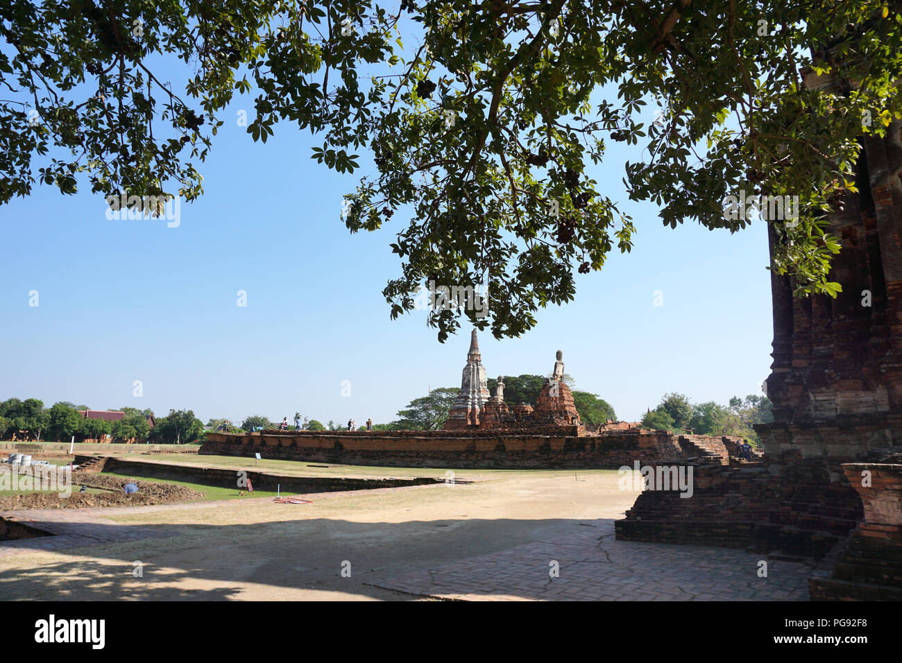 Ayutthaya ruins images hi-res stock photography and images - Alamy