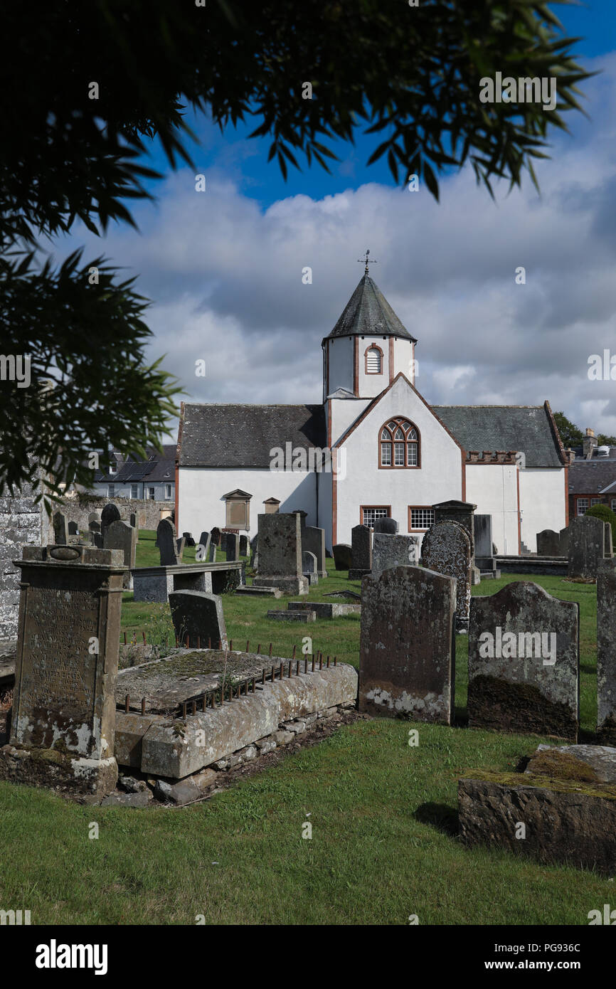 Lauder Old Parish Church in the Scottish Borders is unique. It is the