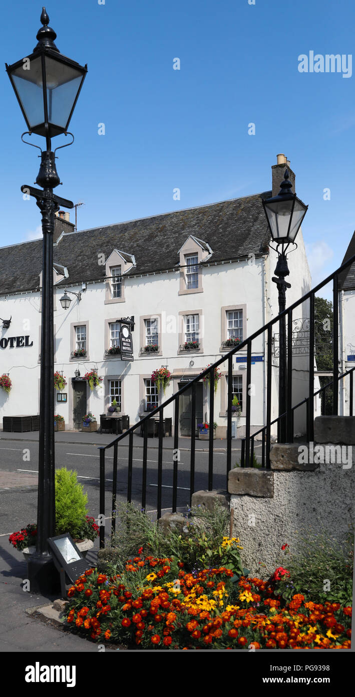 The Black Bull Hotel, Lauder in the Scottish Borders Stock Photo Alamy
