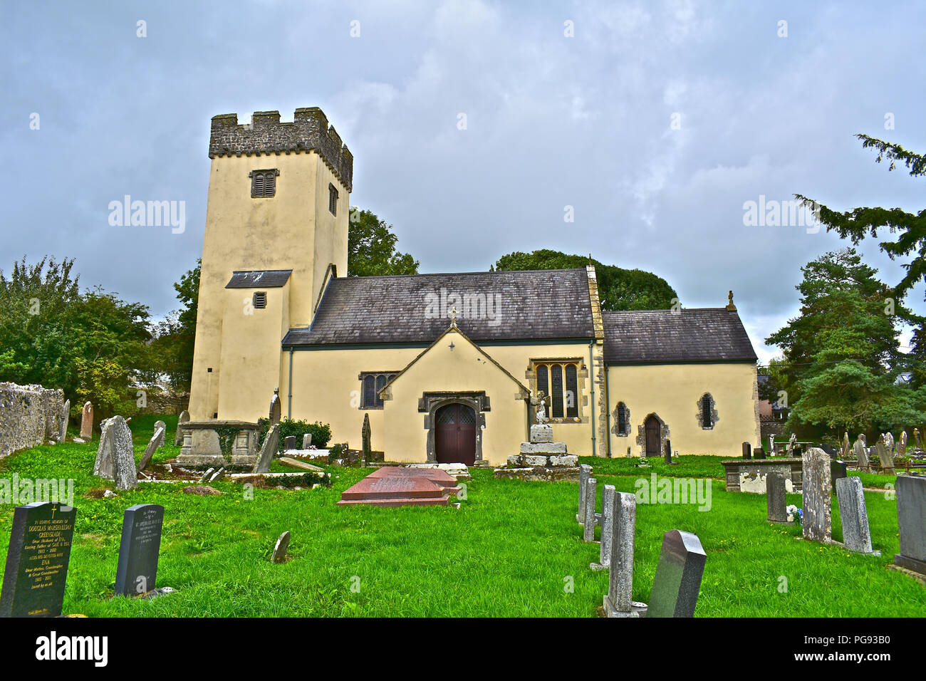St Michael & All Angels church in Colwinston - a pretty little village ...