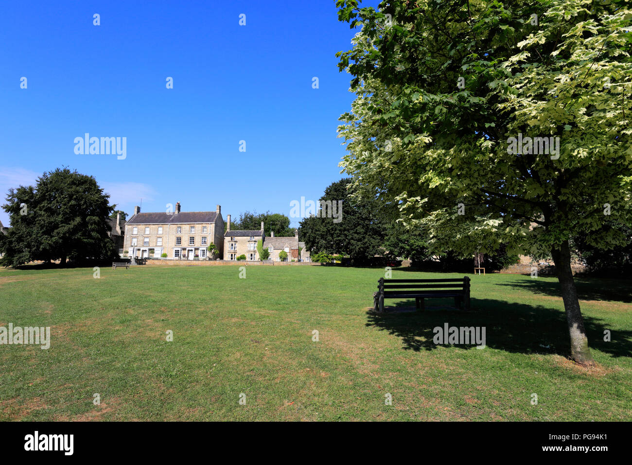 The village green, Shipton under Wychwood Village, Oxfordshire