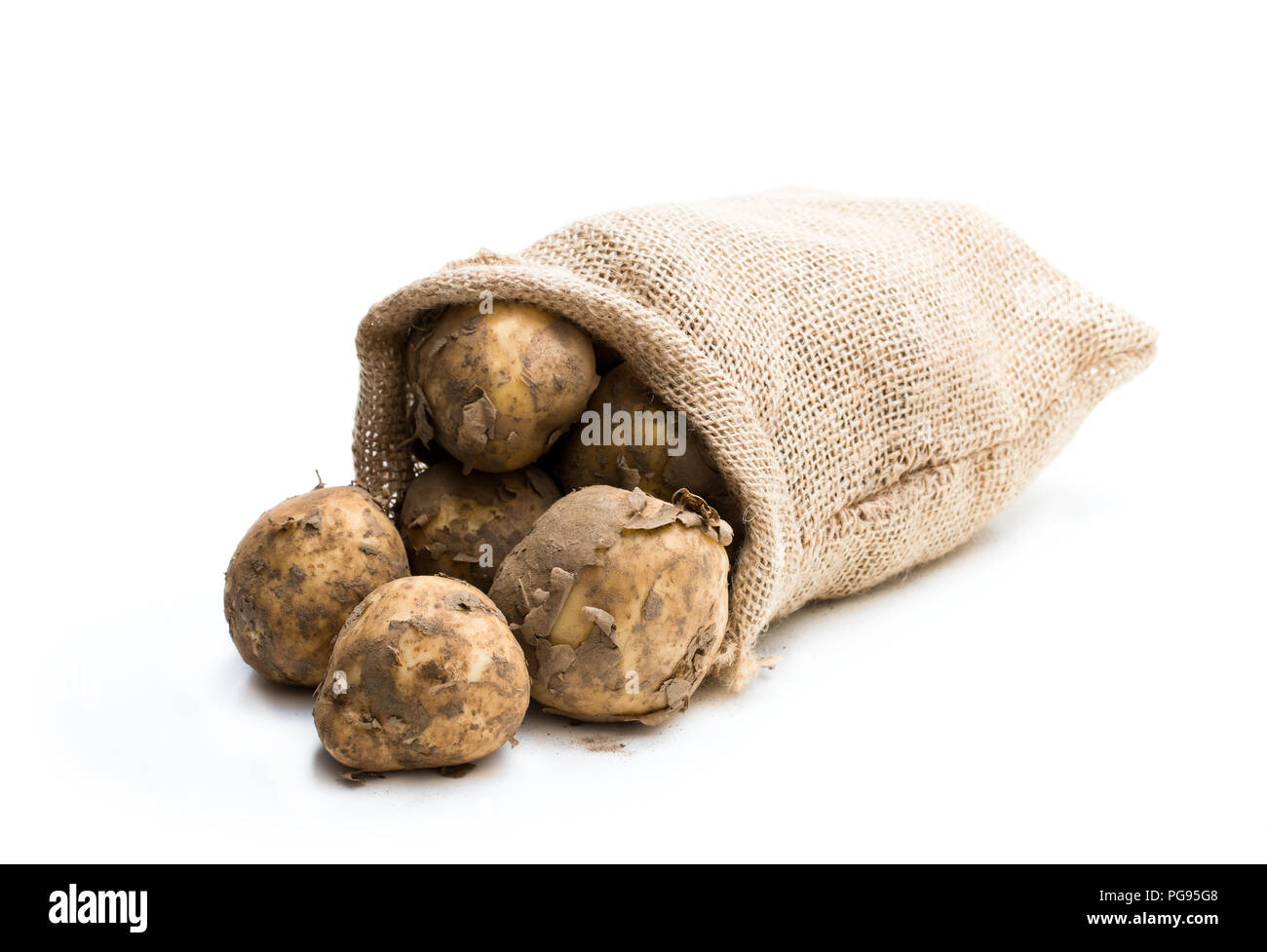 https://c8.alamy.com/comp/PG95G8/new-potatoes-in-sackcloth-bag-isolated-on-white-PG95G8.jpg