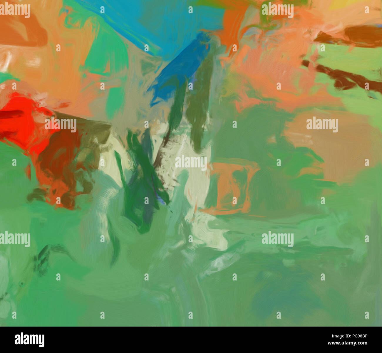 Oil painting abstract background in fashion impressionism style. Hand ...