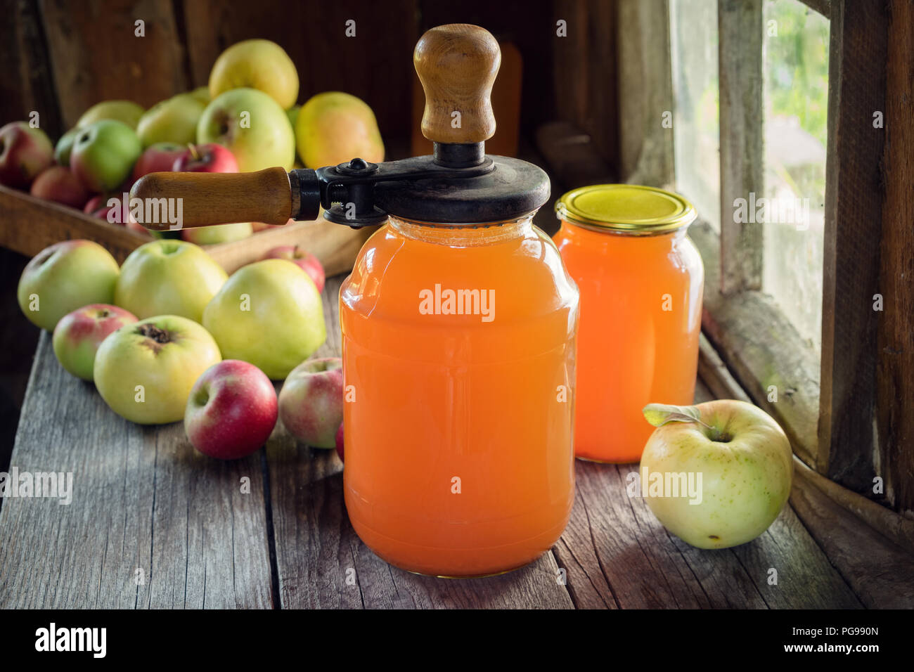 Canning Apple Juice