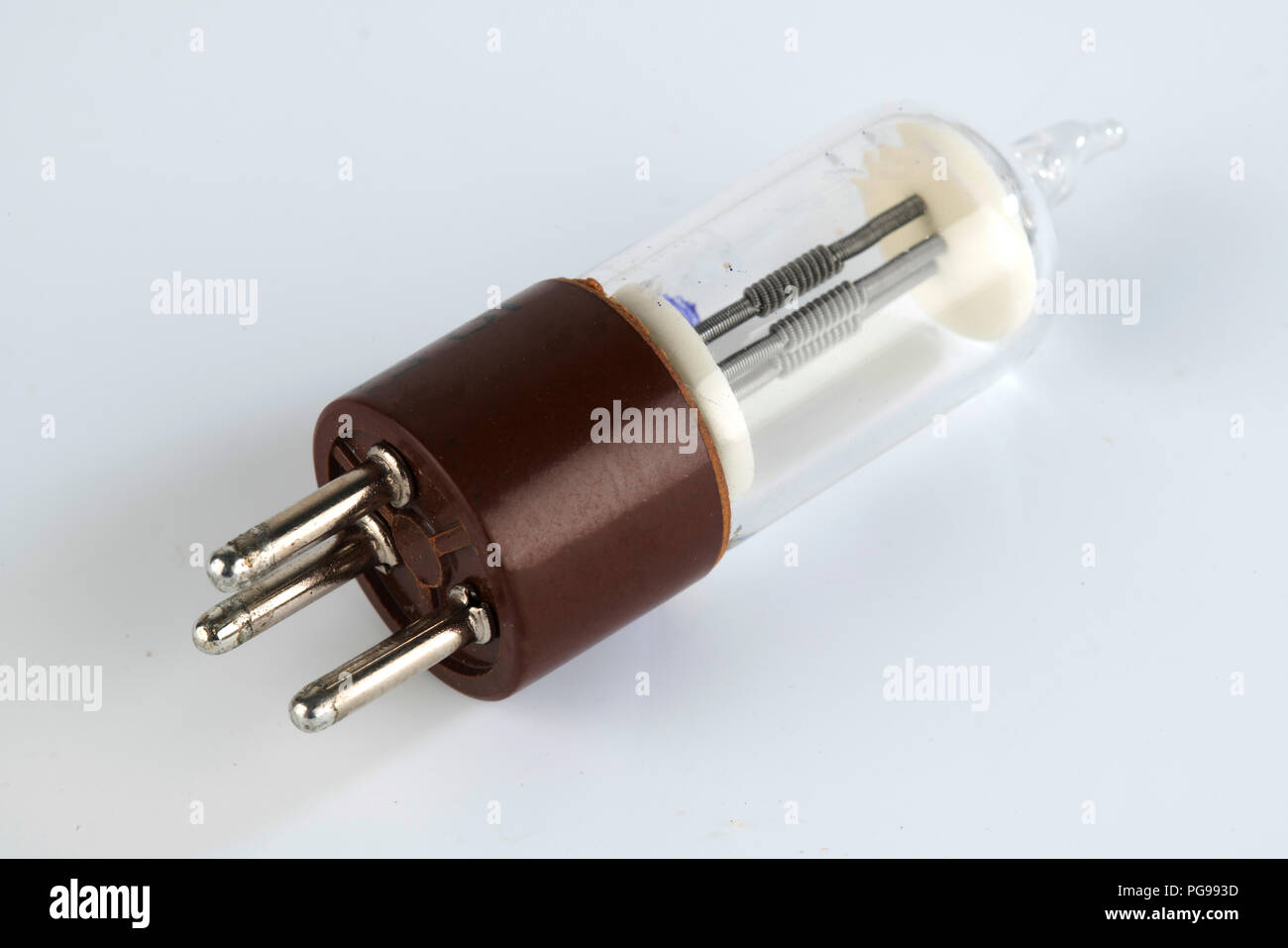 Radio Vacuum Tube Electronic Bulb Stock Photo 216563633 Alamy