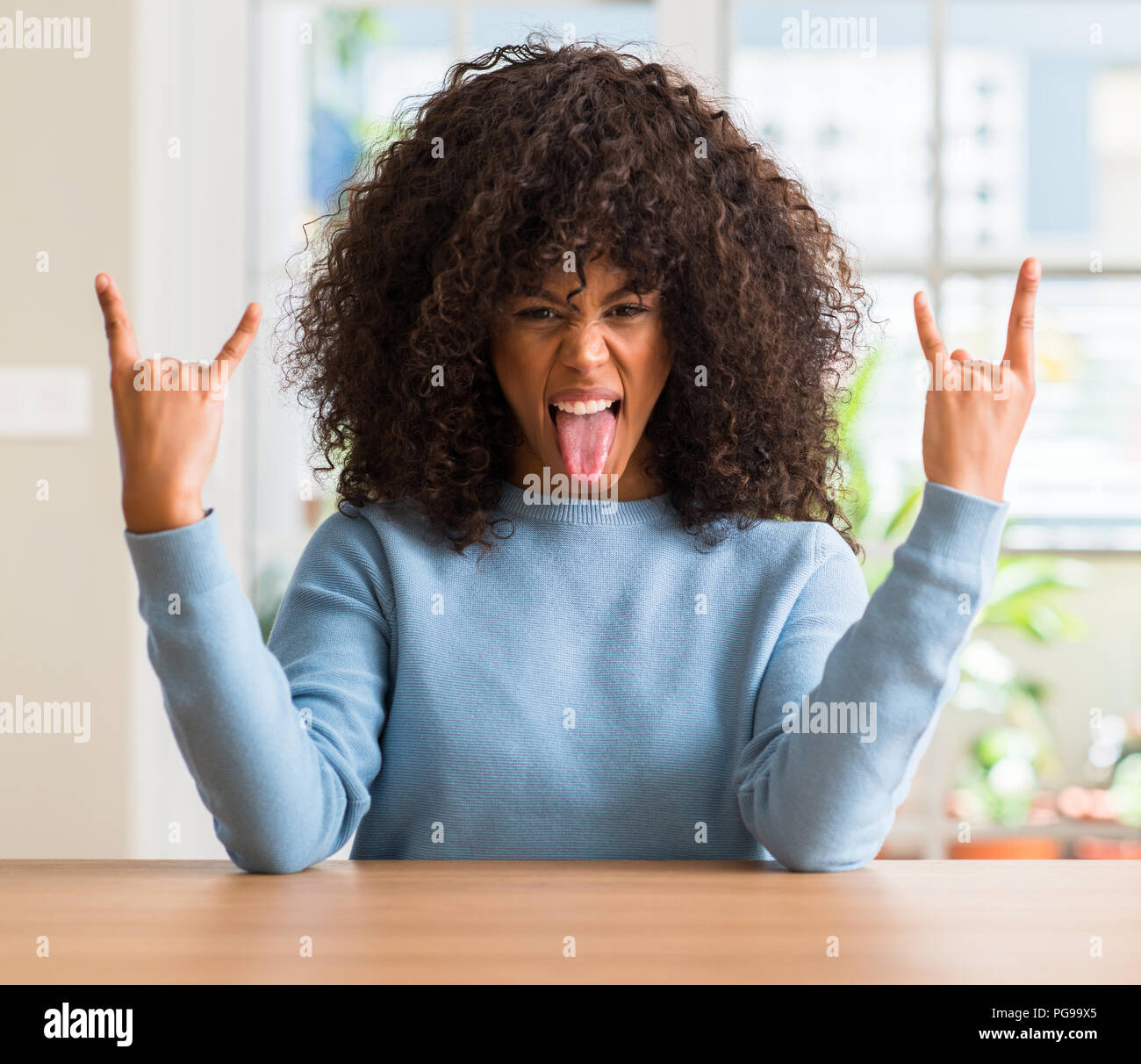 African american punk rocker hi-res stock photography and images - Alamy