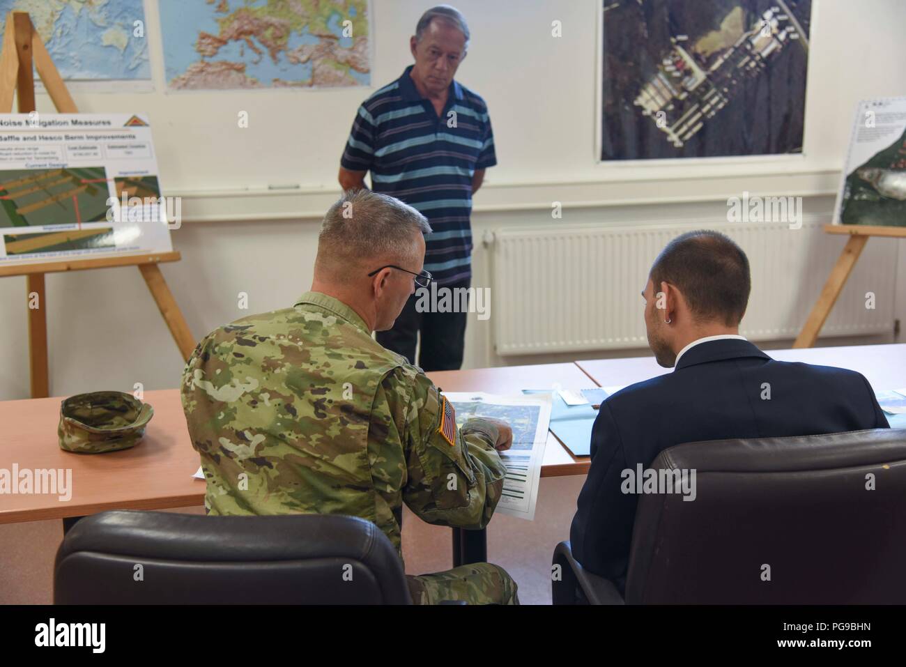 (BOEBLINGEN, GERMANY) Col. Neal Corson, commander, U.S. Army Garrison