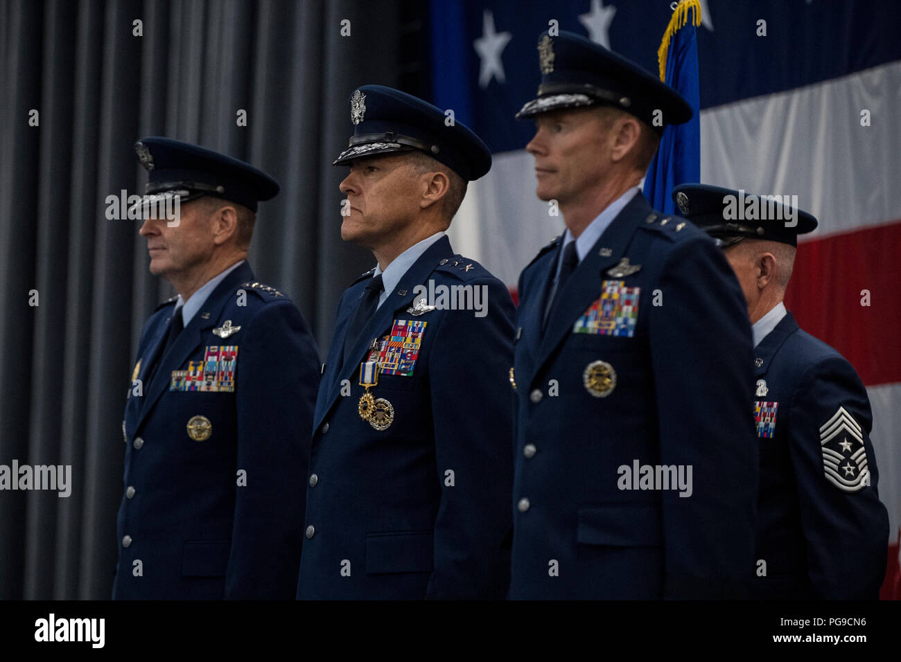 8th Air Force Change of command Ceremony at Barksdale Air Force Base ...
