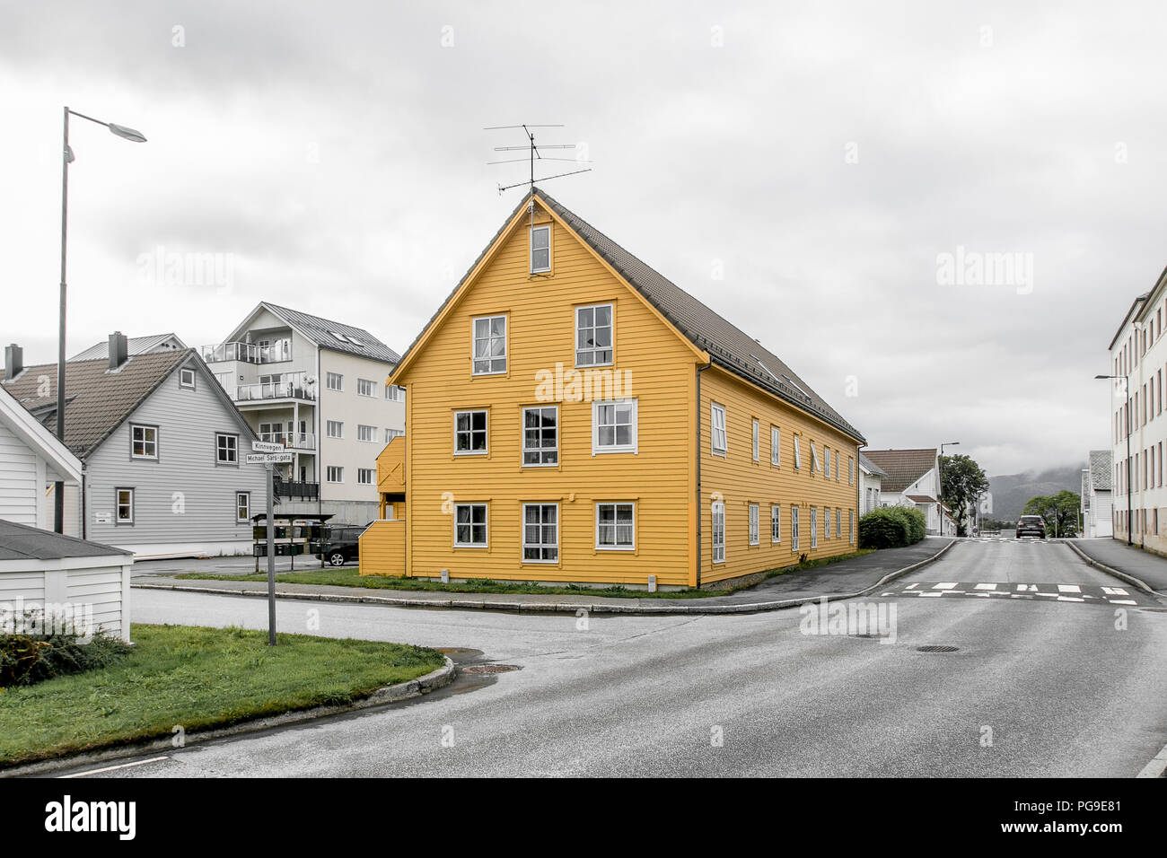 Yellow house norway hires stock photography and images Alamy