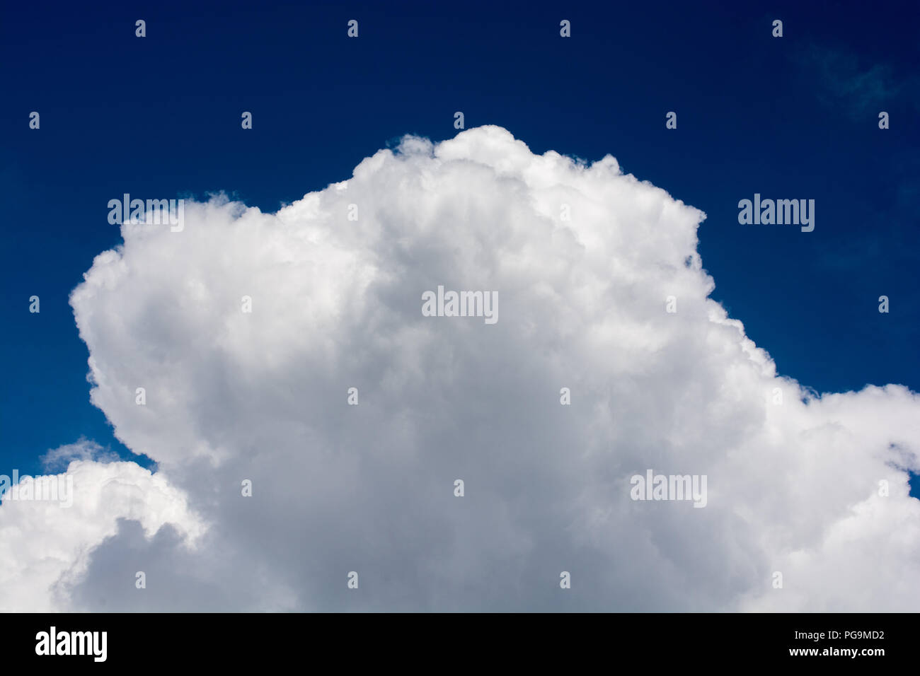 Large white clouds on a sunny day Stock Photo - Alamy