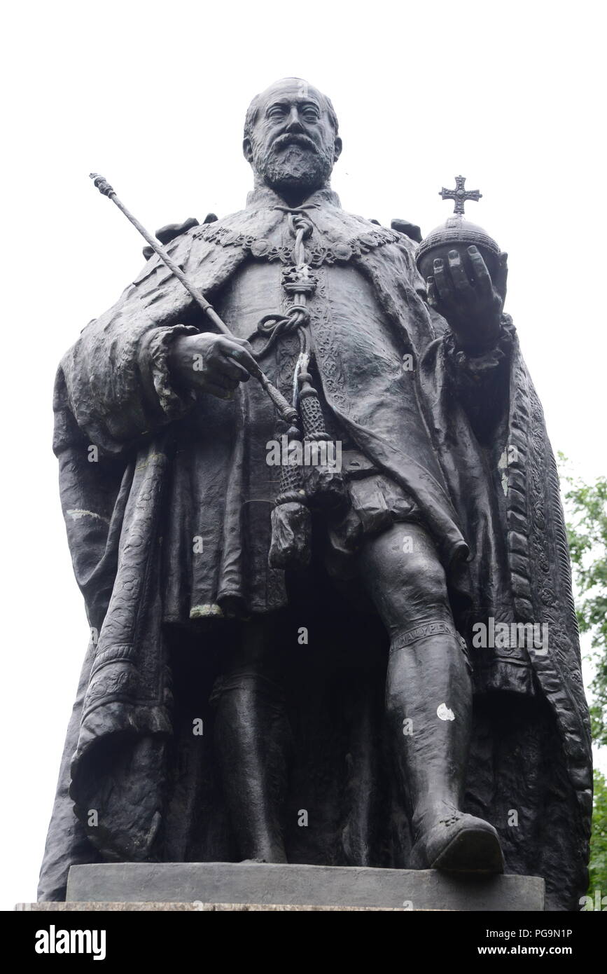 John Cassidy Statue Of Edward Vii High Resolution Stock Photography and ...