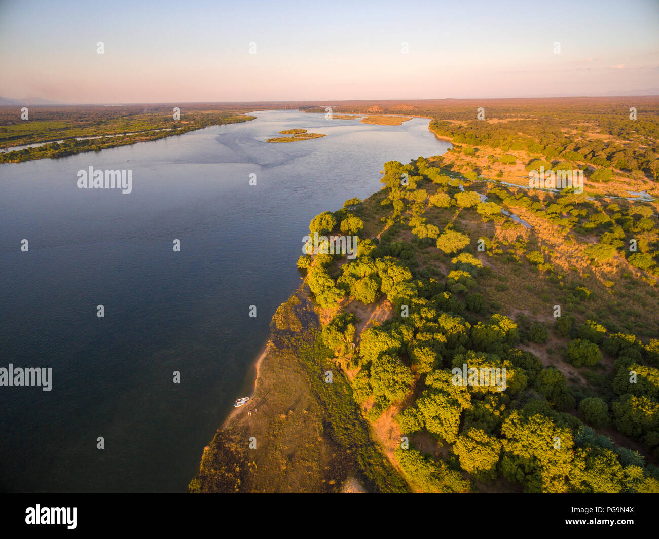 Lush riparian setting hi-res stock photography and images - Alamy