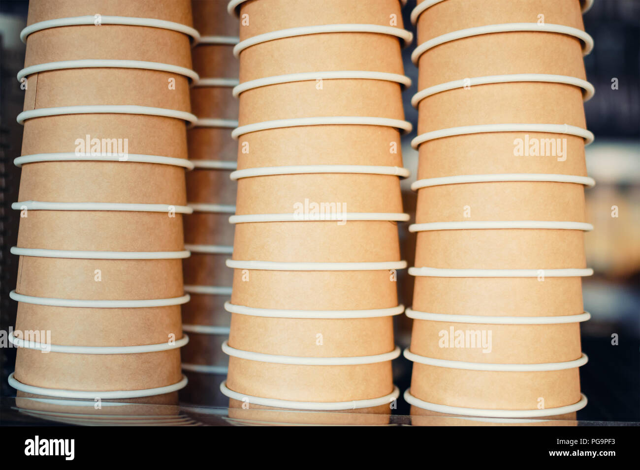 Stacked espresso glass hi-res stock photography and images - Alamy