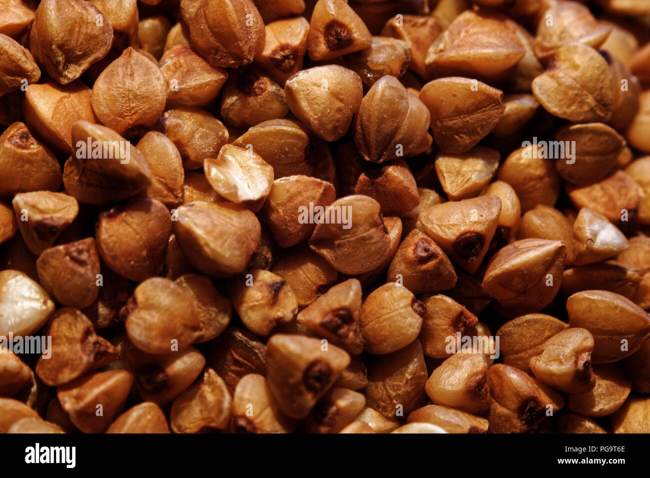 buckwheat groats, food, grain Stock Photo