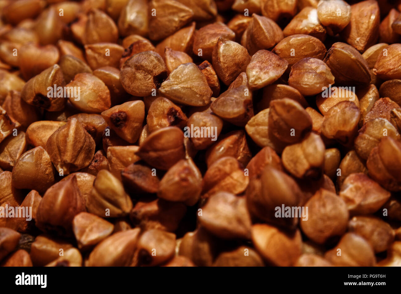 buckwheat groats, food, grain Stock Photo