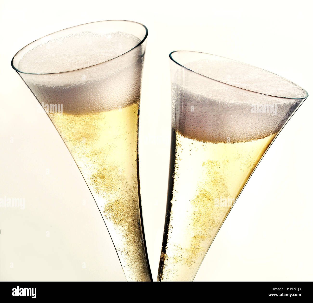 Two exquisite glasses champagne hi-res stock photography and images - Alamy