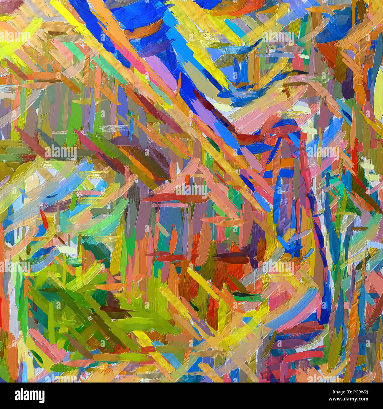 Oil painting abstract background in fashion impressionism style. Hand ...