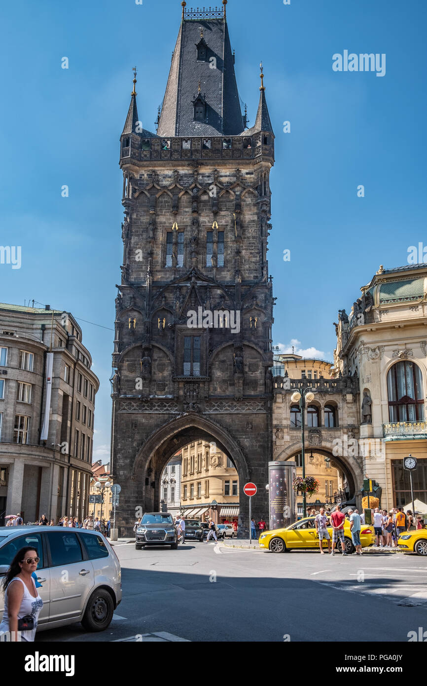 Prague, city old town architecture Stock Photo