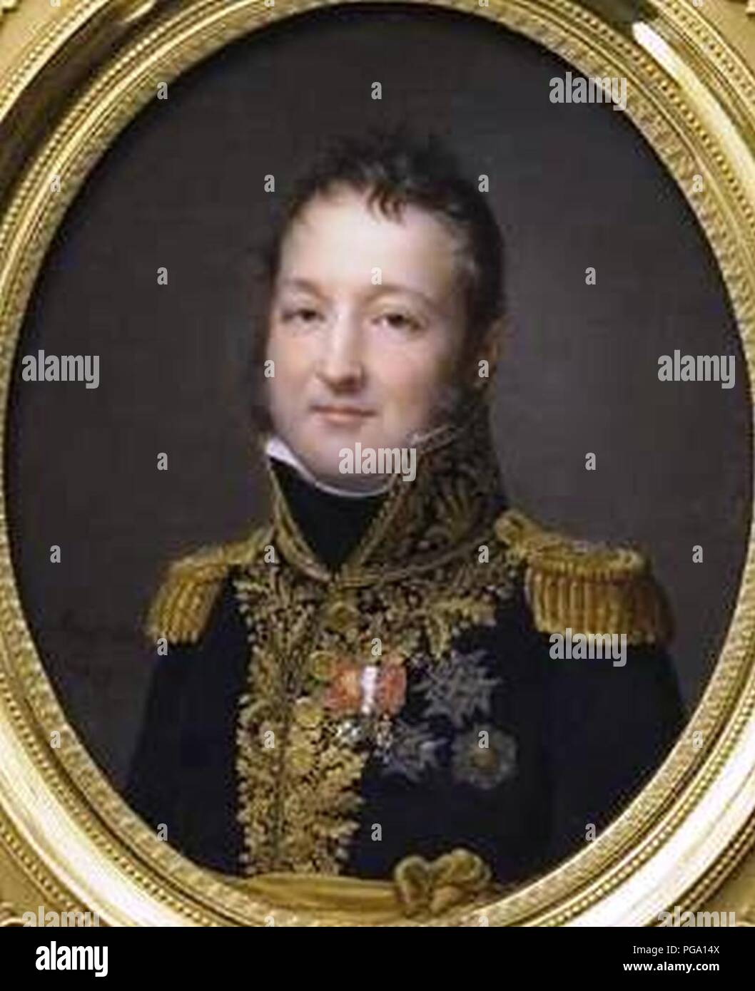 Augustin - Louis-Philippe d'Orléans duc d'Orléans (1773-1850). Stock Photo
