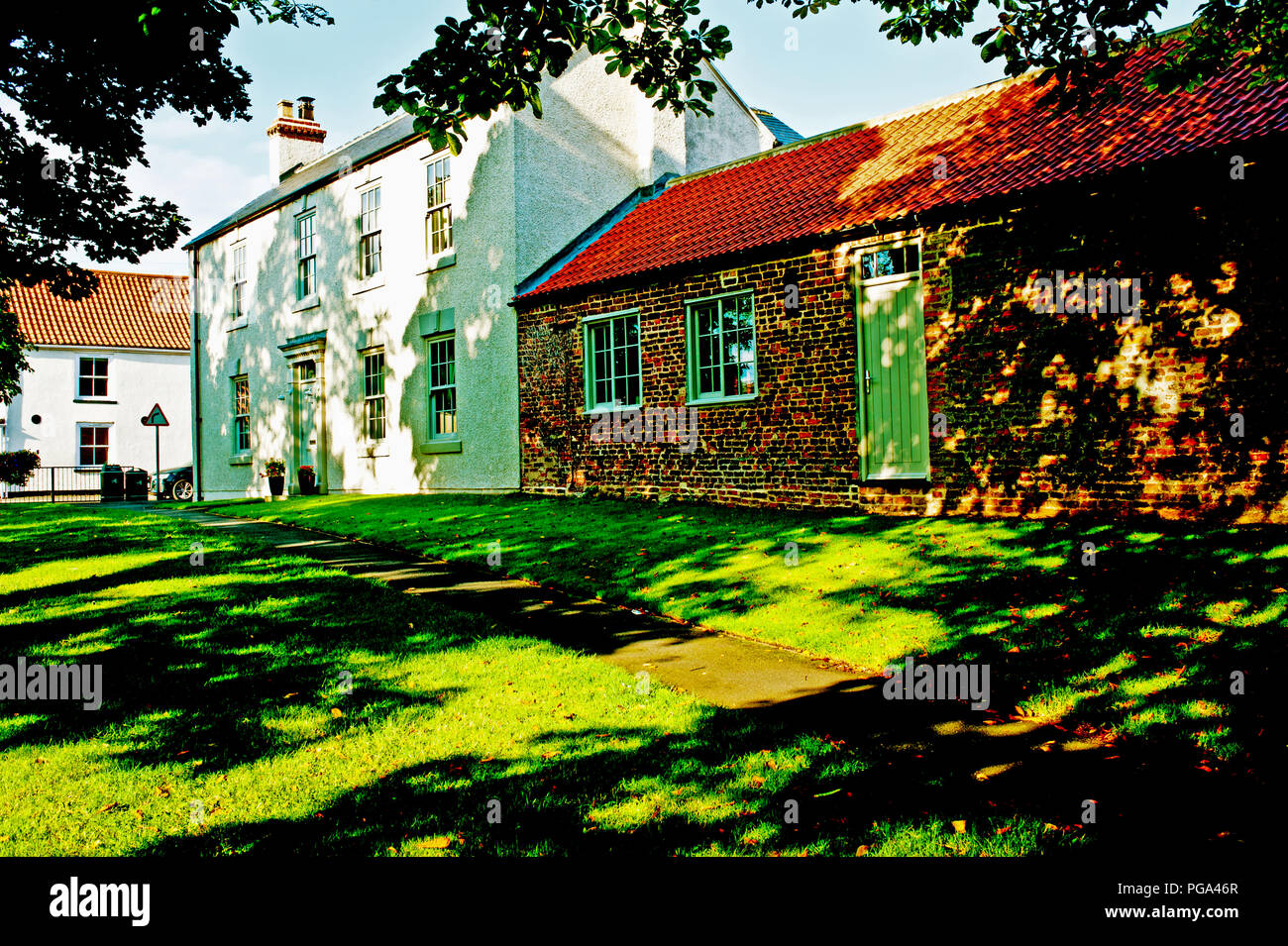 Farm House, Wolviston, Billingham on Tees, North East England Stock