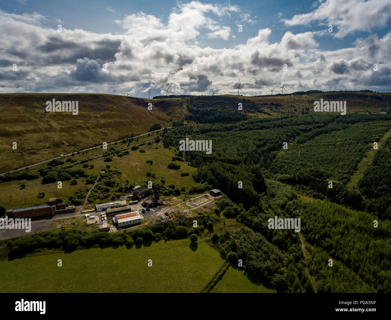 Abandoned coal mine south wales hi-res stock photography and images - Alamy