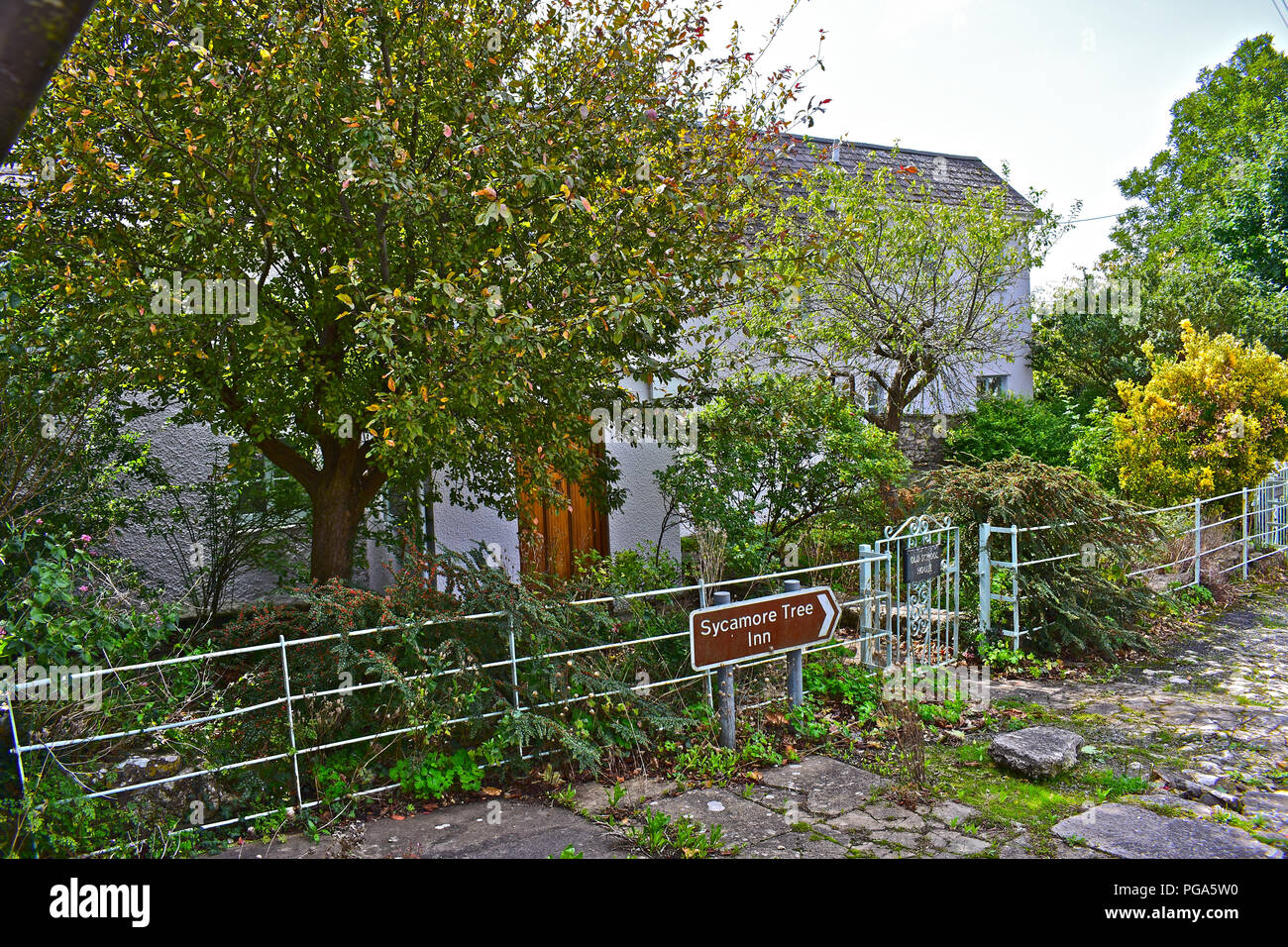 This is the old School House in Colwinston - a pretty little village ...