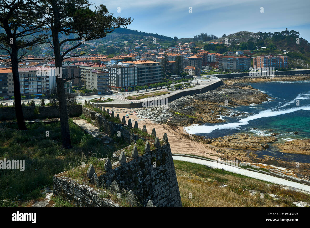 Baiona village spain hires stock photography and images Alamy
