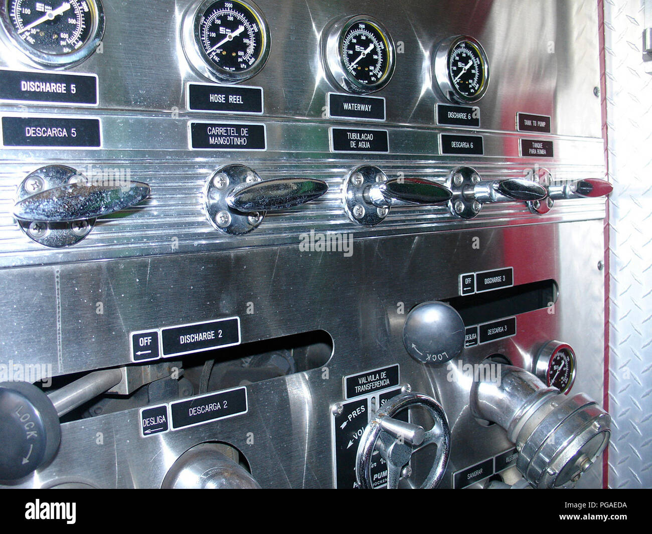Fire Truck Control Valves High Resolution Stock Photography and Images ...