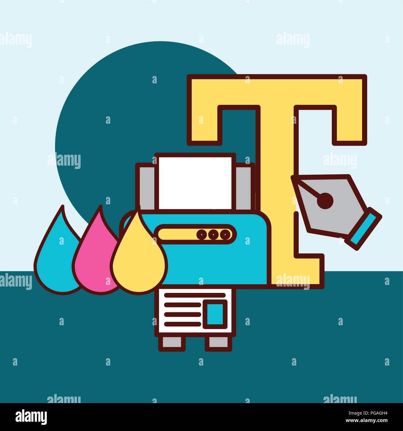 graphic design concept Stock Vector Image & Art - Alamy