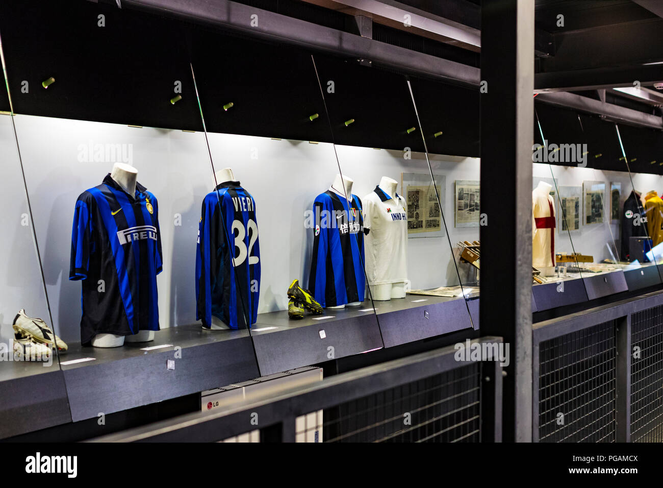 6 JUNE 2018, MILAN, ITALY The museum is famous for players of football