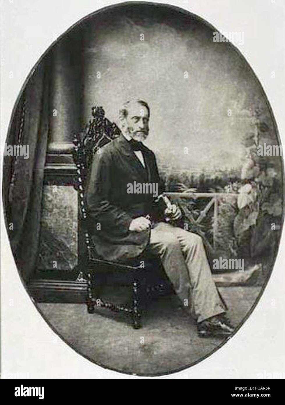 August Detlev von Ahlefeldt (18111891 Stock Photo Alamy