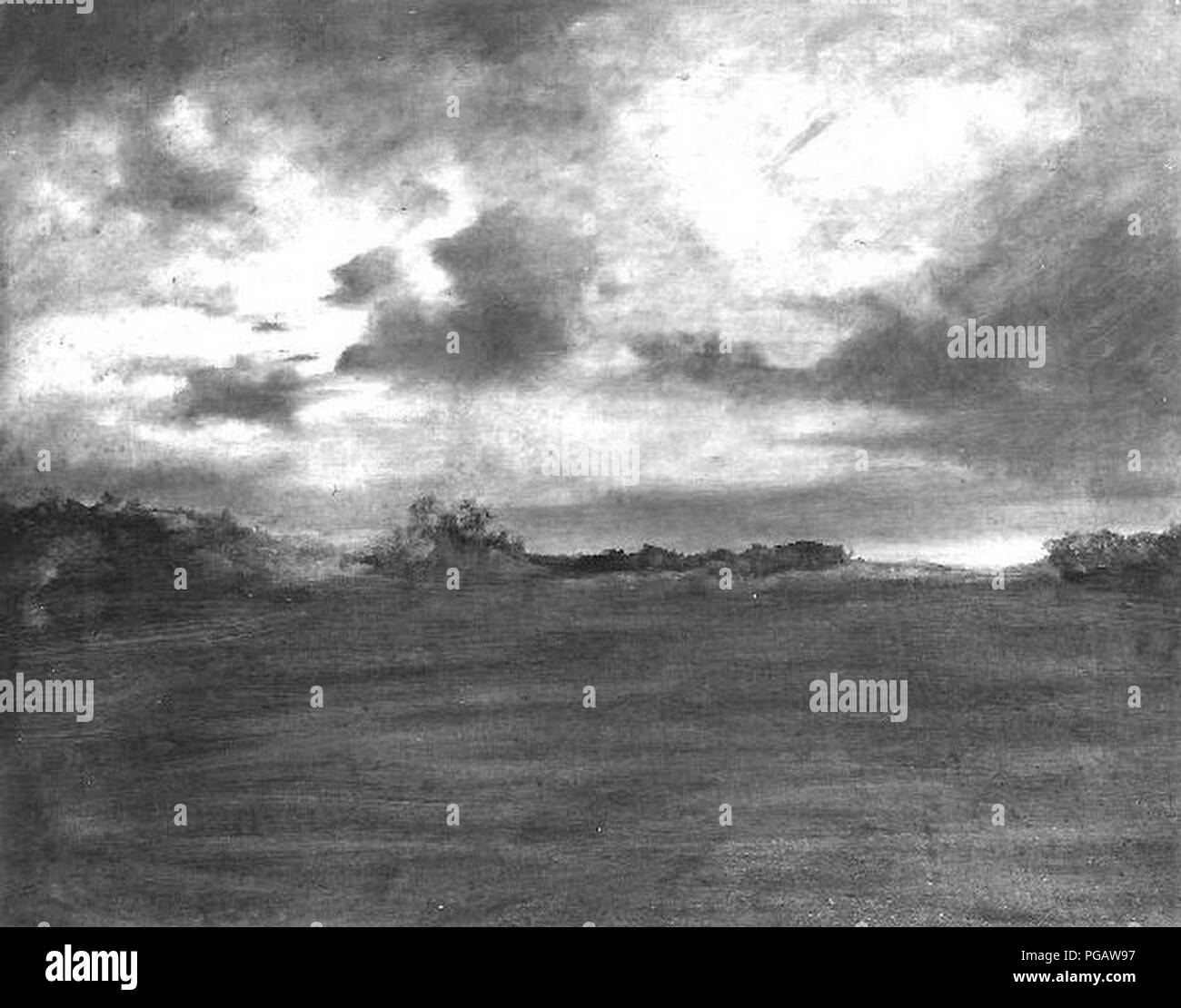 August Xaver Karl von Pettenkofen 18221889 Krajina Stock Photo Alamy