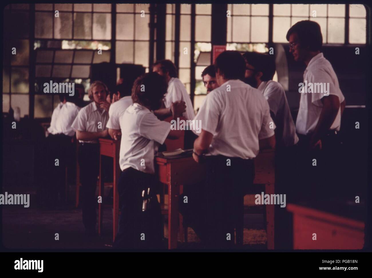 Auto Emission Inspection Station in Downtown Cincinnati Ohio...081975 (4265787913 Stock Photo