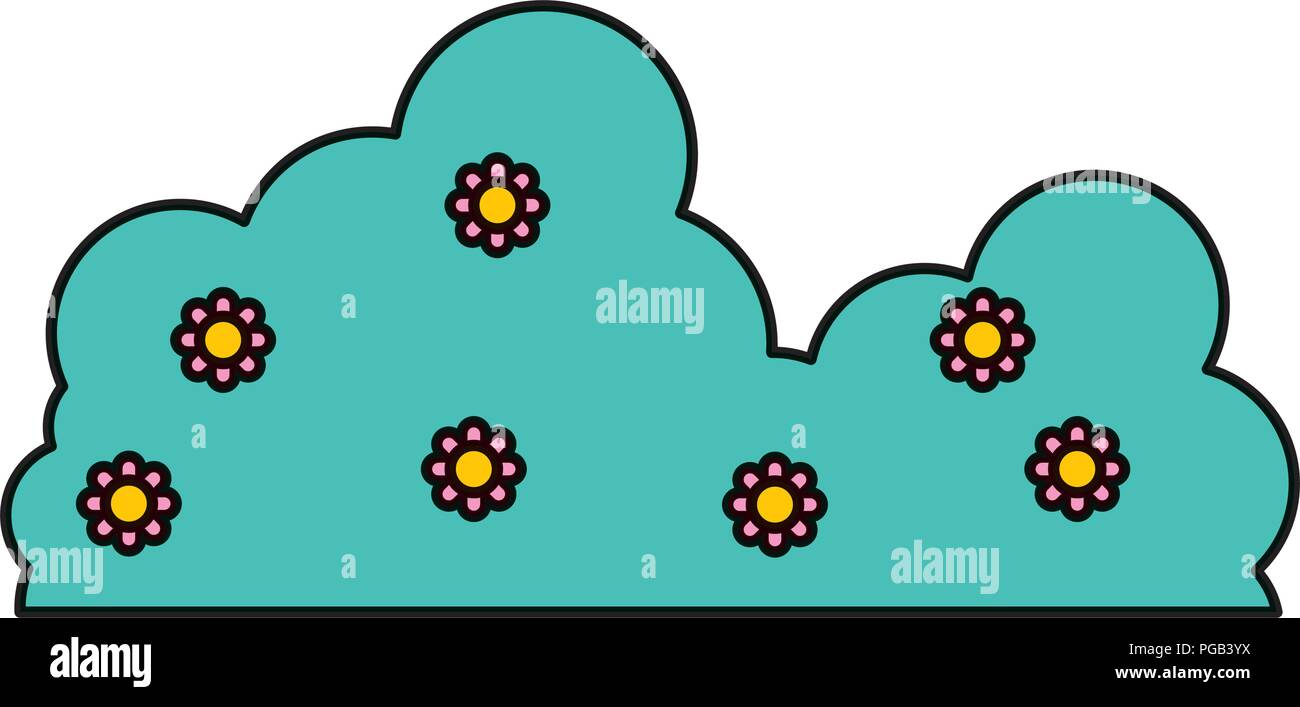 color nature fluffy beauty cloud icon Stock Vector Image & Art - Alamy