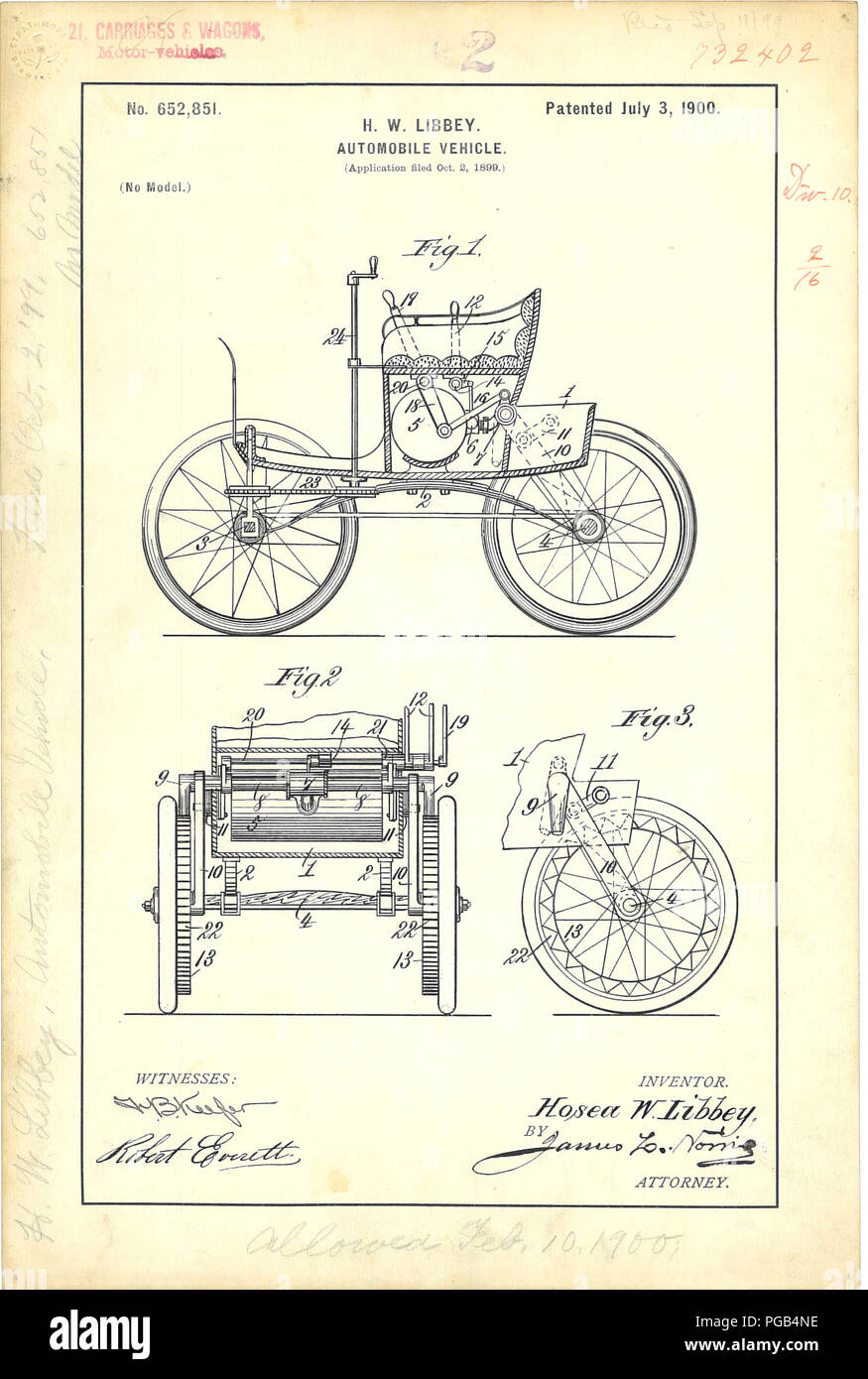 Invention of the automobile hi-res stock photography and images - Alamy