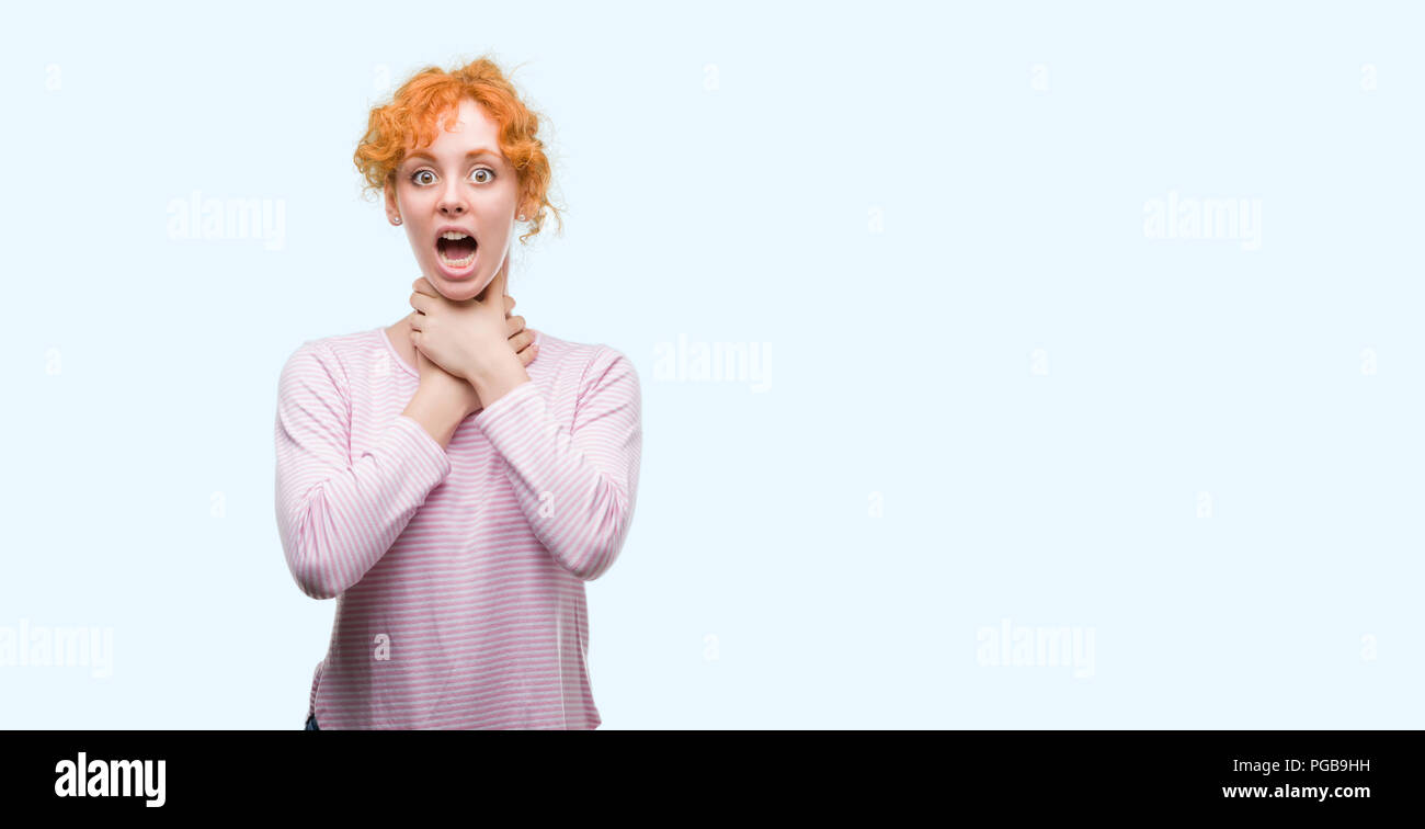 Logically free redhead choking Congratulate, free redhead choking can