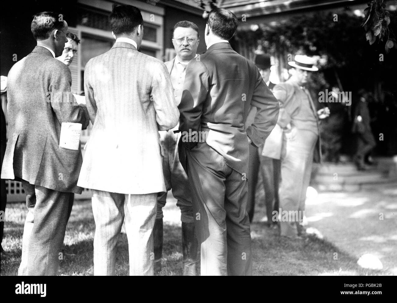 Theodore Roosevelt at Oyster Bay Stock Photo Alamy