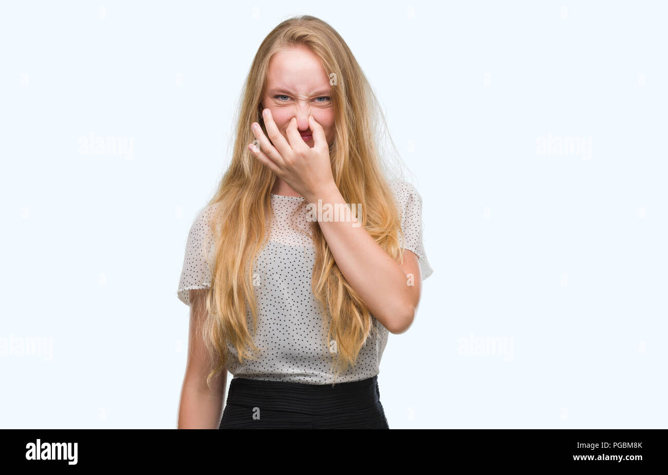 bad blond teen Bad blond teen
