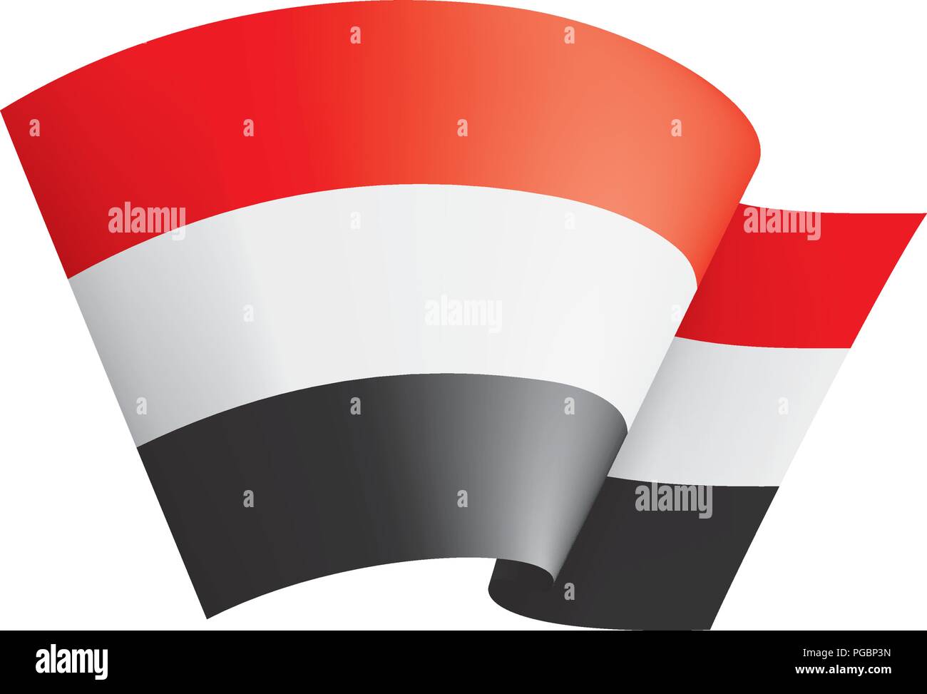 Yemeni Flag Vector Illustration On A White Background Stock Vector Image And Art Alamy 