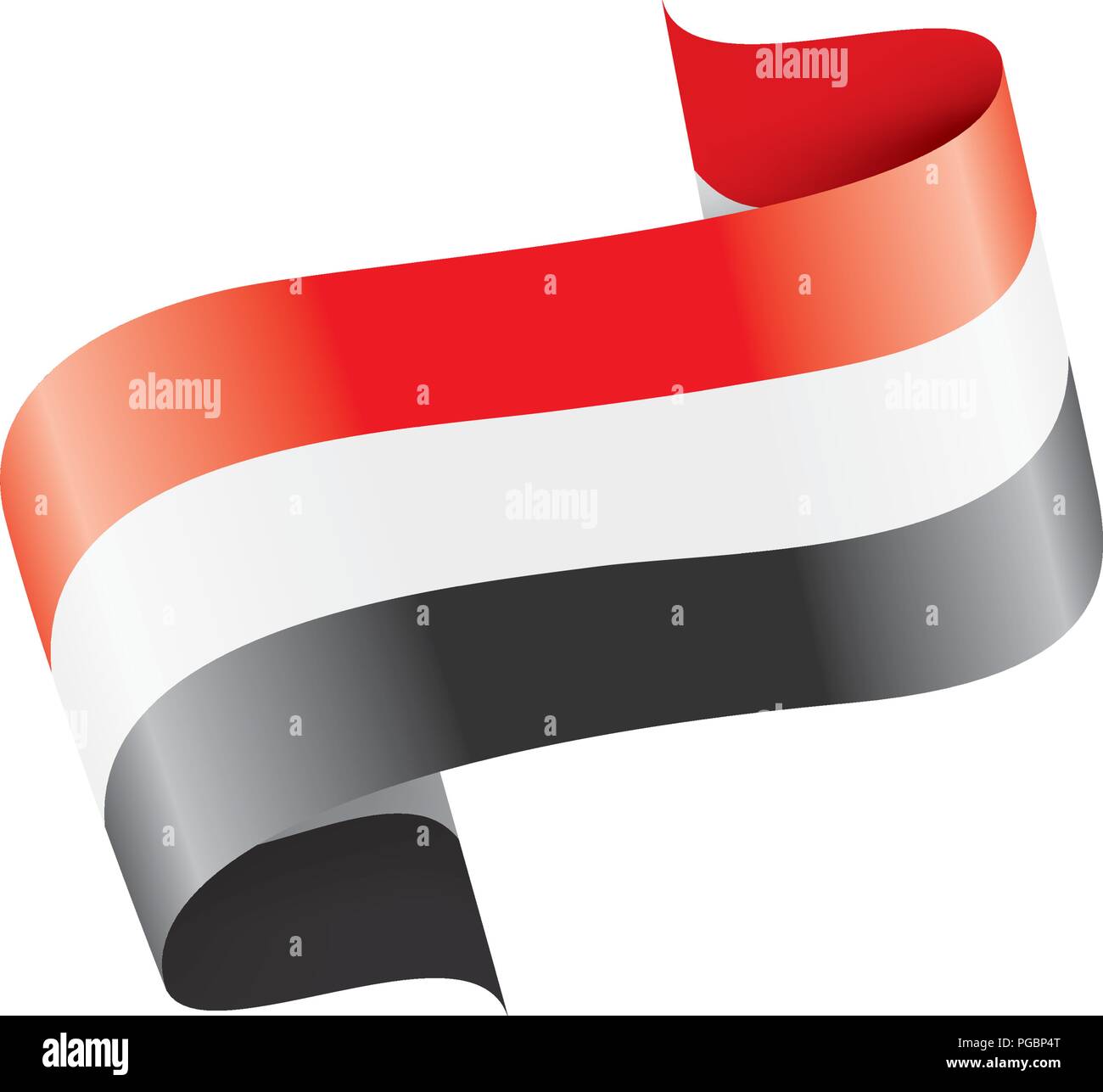 Yemeni Flag Vector Illustration On A White Background Stock Vector Image And Art Alamy 