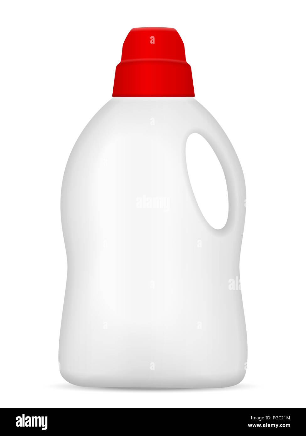 Detergent bottle on a white background. Vector illustration Stock Photo ...